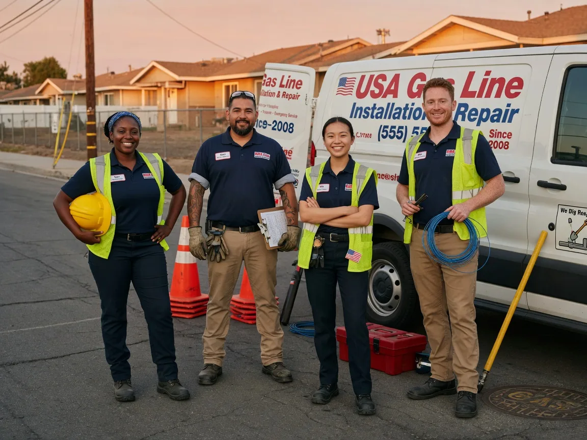Gas Line Installation company in Waterflow, NM